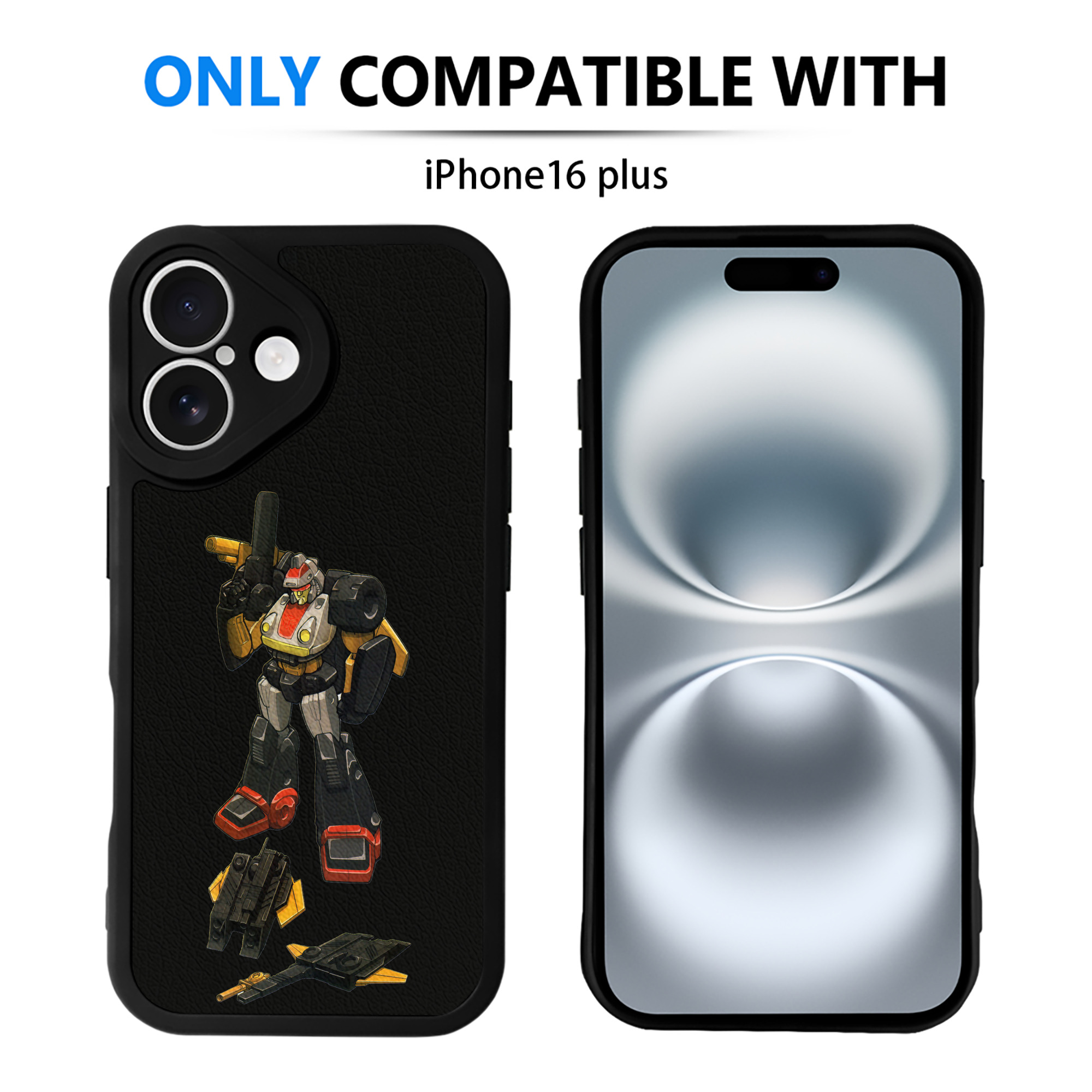 （画像用）  【iPhone 16シリーズ対応】シリコンスマホケース（レザー調） 材質：シリコン